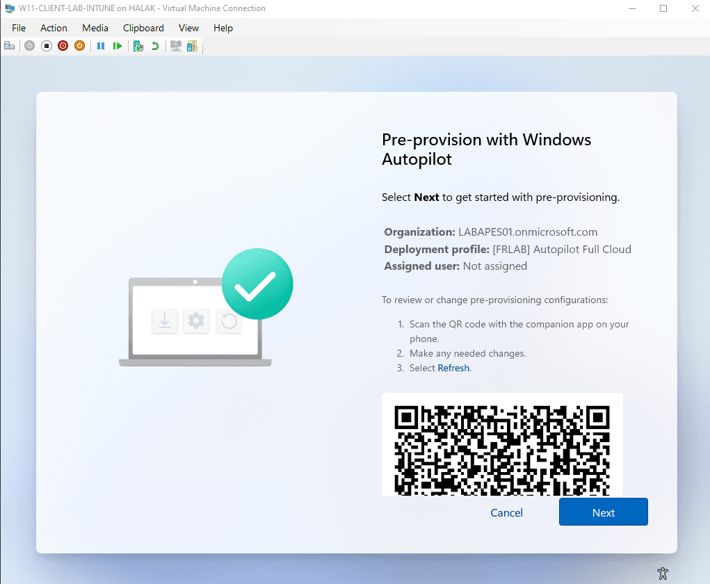 Creating an Autopilot profile 17