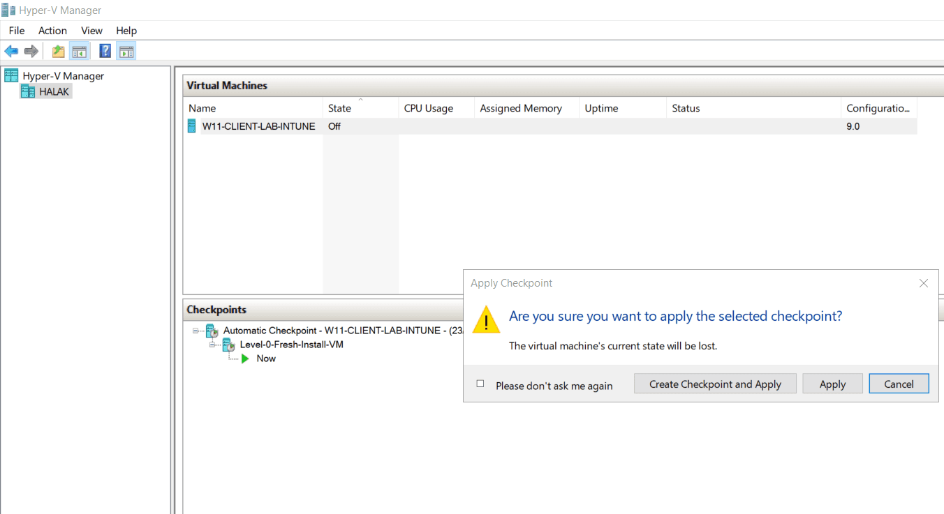 Creating an Autopilot profile 19