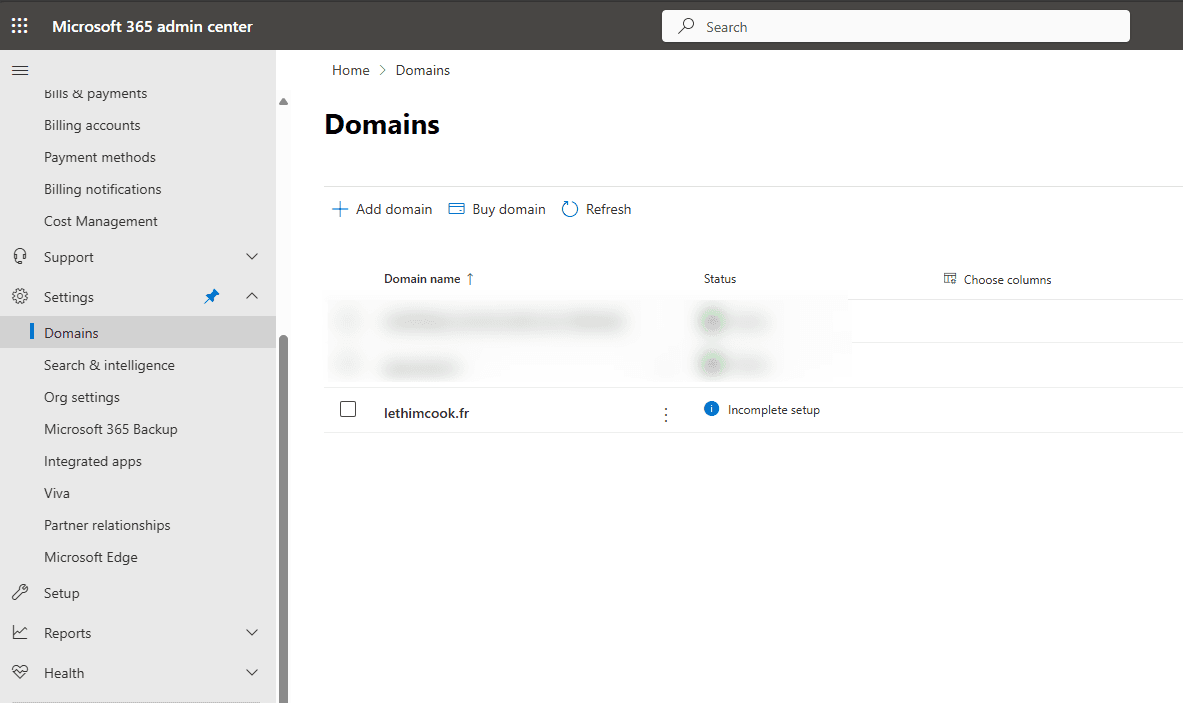 Configuración SPF MX paso 1