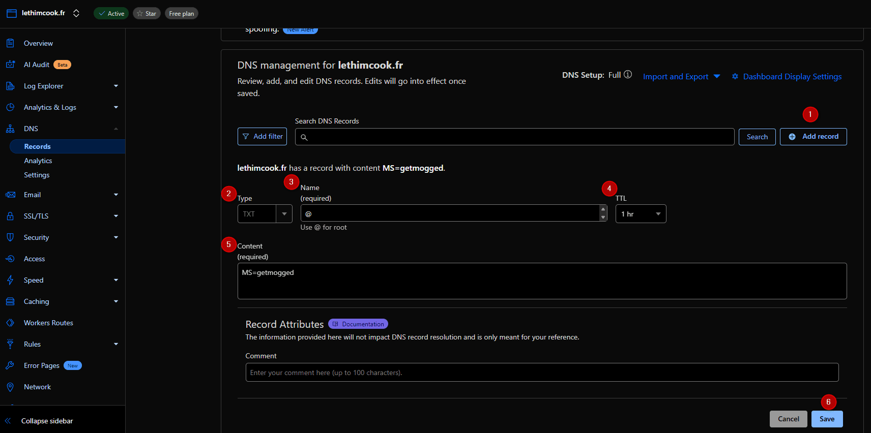 Agregar dominio paso 3