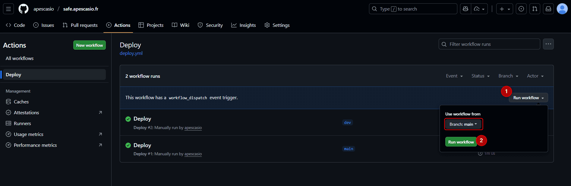 FOUR Cloudflare Deploy Main