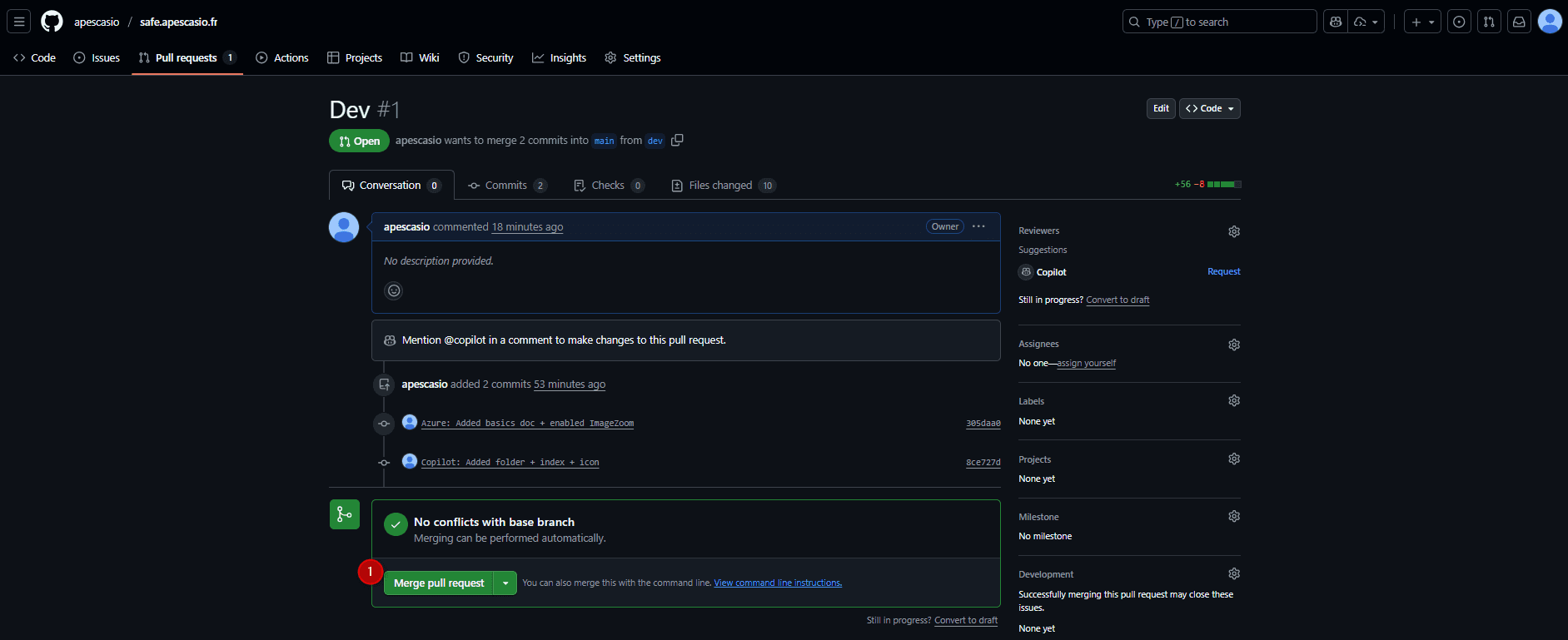 FOUR Cloudflare Merge Dev-Main