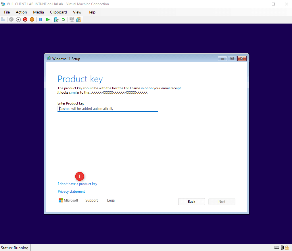 Administrador de Conmutadores Hyper-V - Iniciar VM 4