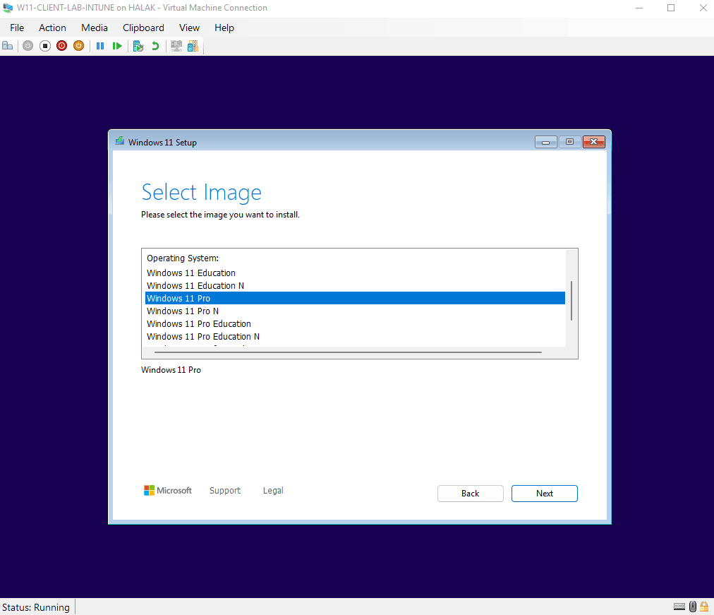 Administrador de Conmutadores Hyper-V - Iniciar VM 5