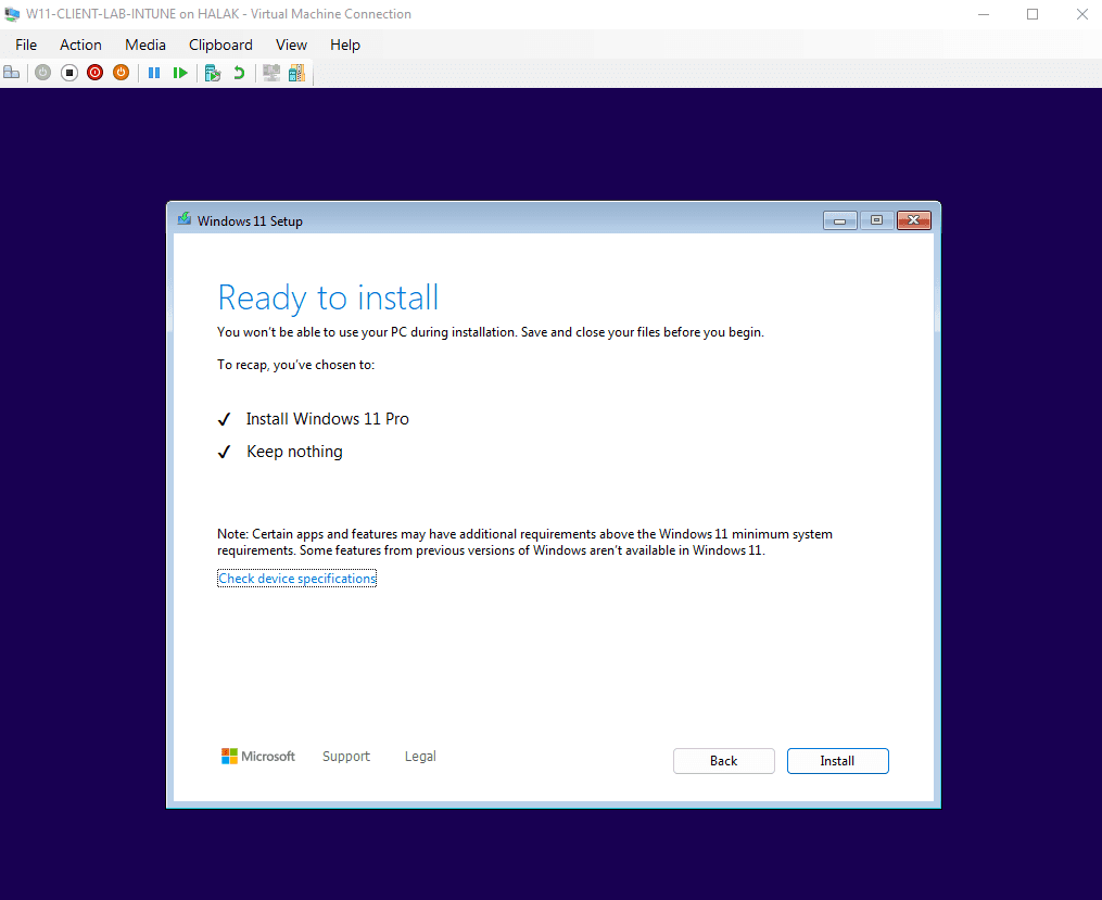Administrador de Conmutadores Hyper-V - Iniciar VM 8